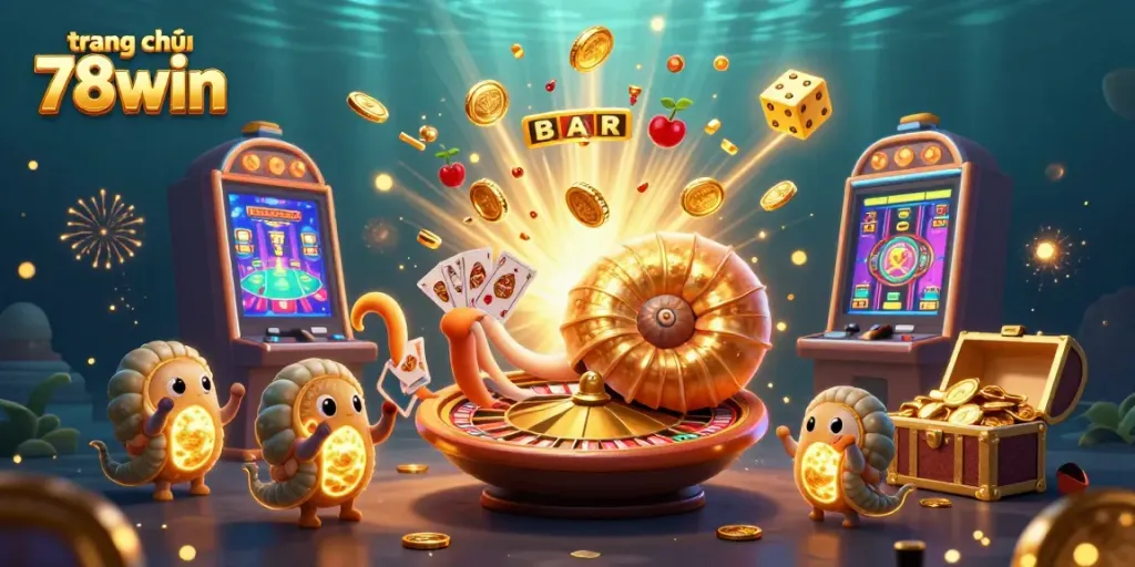 Experience thrilling gameplay on trang chủ 78win with vibrant casino elements bursting with golden excitement.