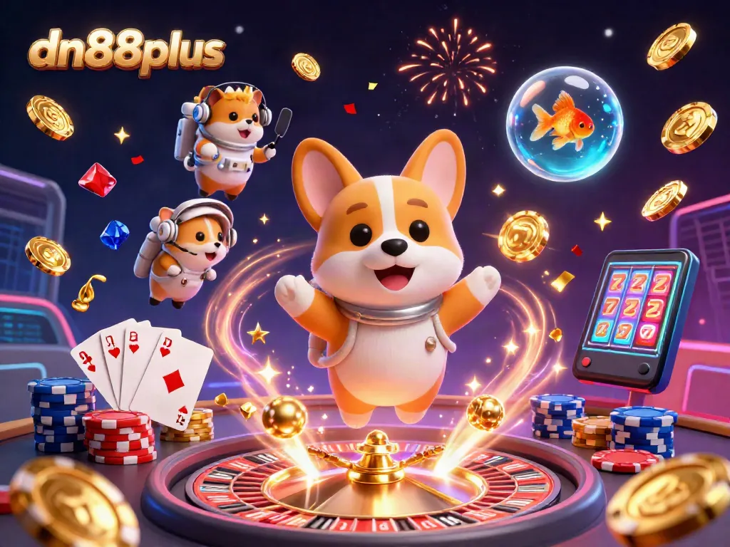 Experience thrilling gameplay at dn88plus casino with vibrant 3D characters and exciting gaming elements.