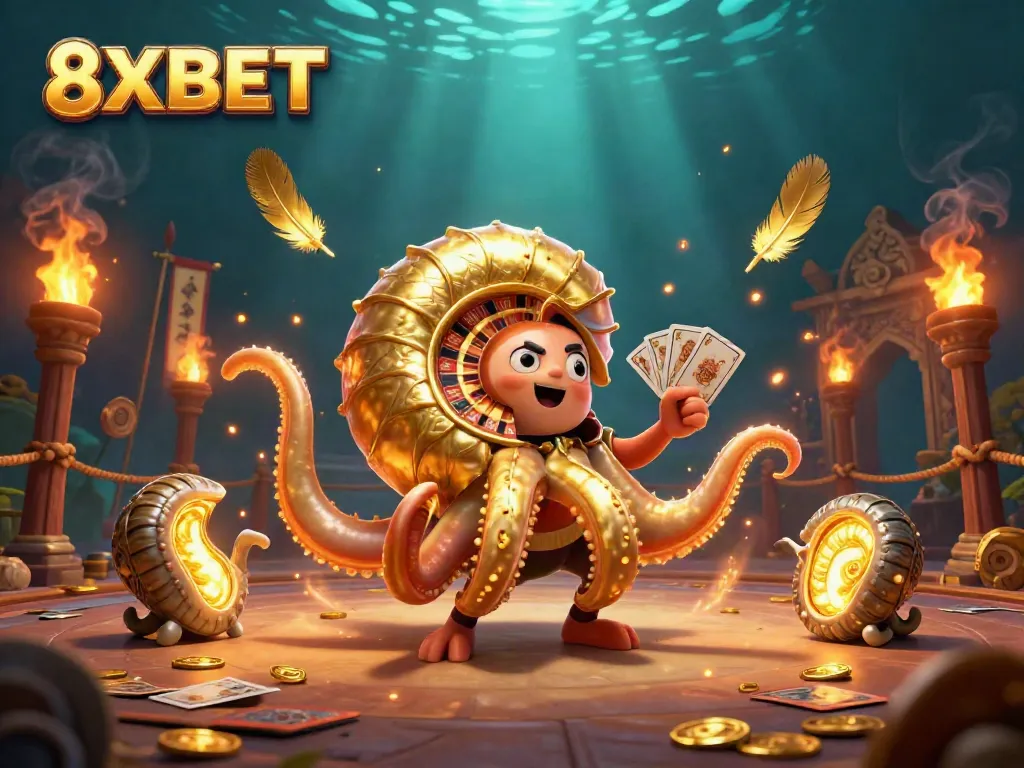 Engage in thrilling gameplay at 8XBET with dynamic cards and roulette in a magical setting